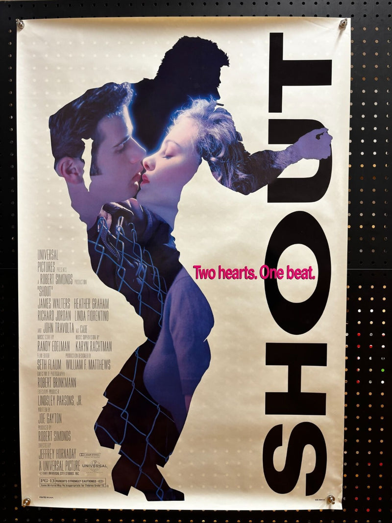 Shout (1991) Original Rolled Poster 27x40