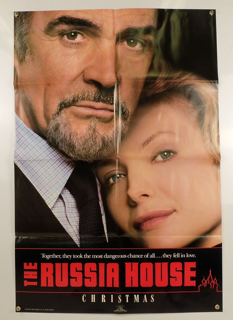 The Russia House (1990) Original Movie Poster Folded 27x41