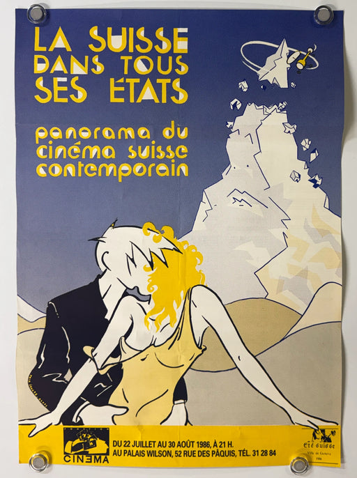 La Suisse Dans Tous Ses États (1986) Original Swiss Movie Poster 23x32
