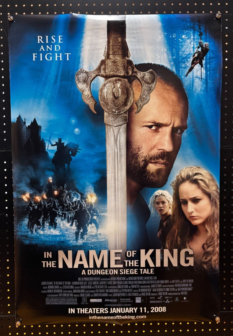 In the Name of the King (2007) Original Movie Poster Double-sided Rolled 27x40