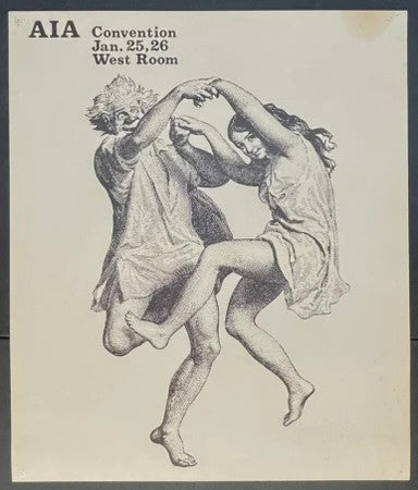 AIA Convention (1979) Original Architecture Event Poster 22.5x27