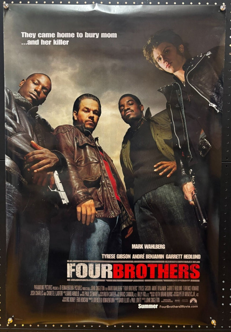 Four Brothers (2005) Double-Sided, Original Rolled Poster 27x40