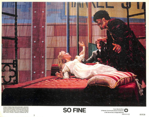 So Fine (1981) Lobby Card #2 11X14