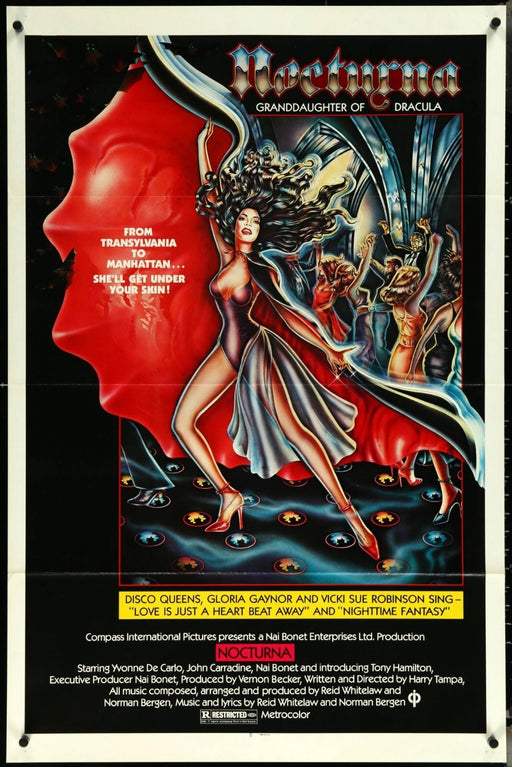 Nocturna (1979) Original Movie Poster Folded 27x41 EM8-530