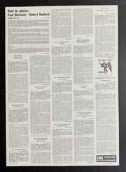 Newman + Redford (1985) CAC Voltaire Poster Folded 15.75x22.75