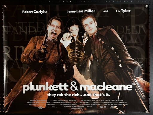 plunkett & maclean (1999) Double-Sided, Original Rolled UK Quad Poster 30x40