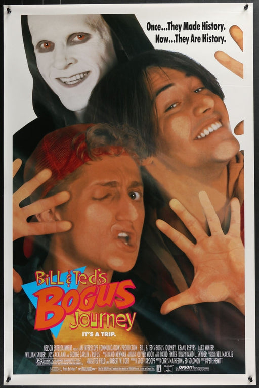 Bill & Ted's Bogus Journey (1991) Original Double-sided Movie Poster 27x40