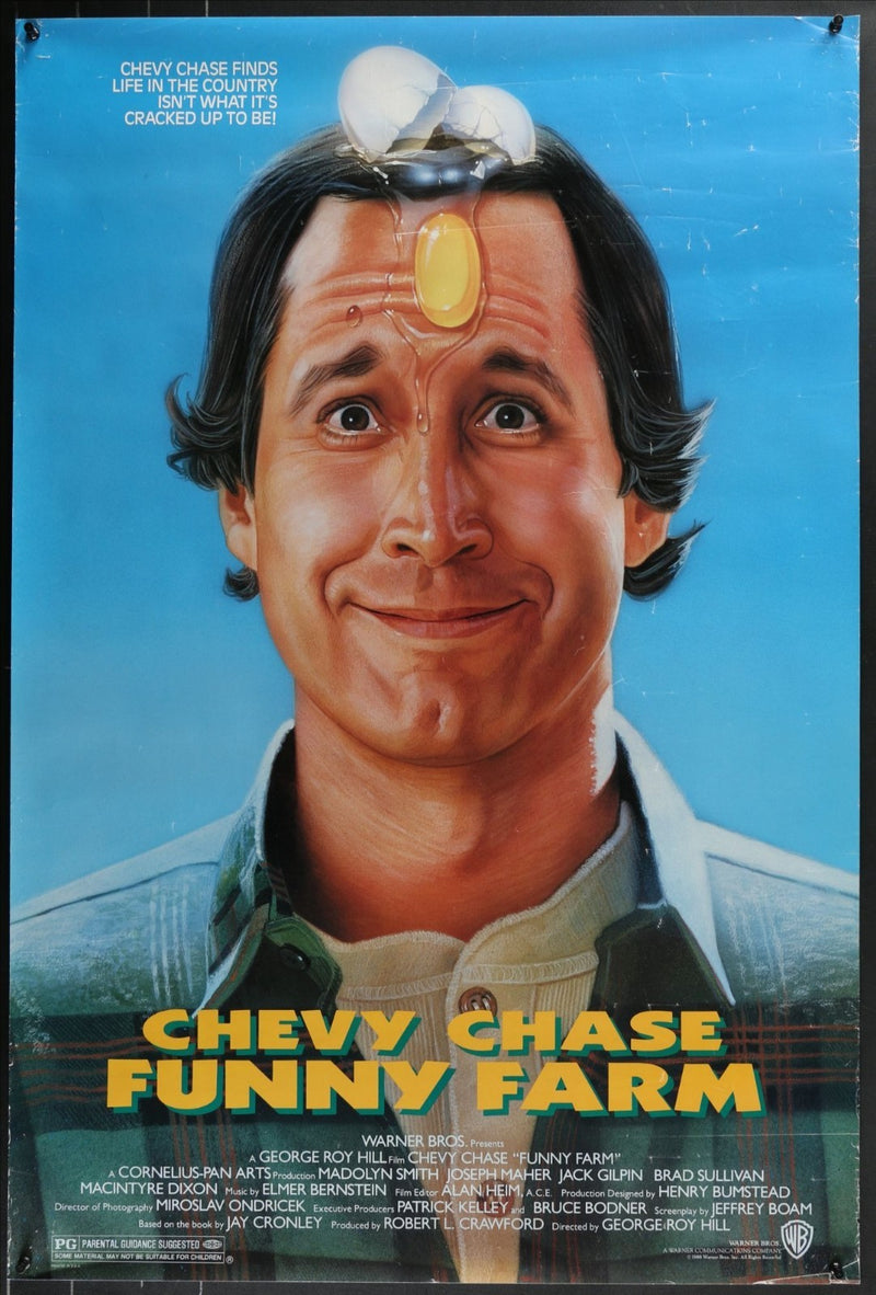 Funny Farm (1988) Original Single-sided Movie Poster Rolled 27x40