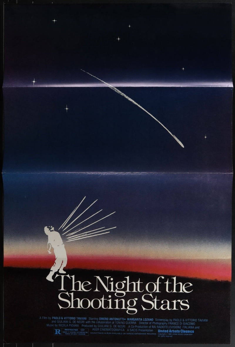 The Night of the Shooting Stars (1982) Original Movie Poster Folded 27x41EM8-507