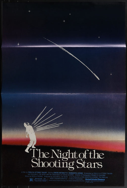 The Night of the Shooting Stars (1982) Original Movie Poster Folded 27x41EM8-507