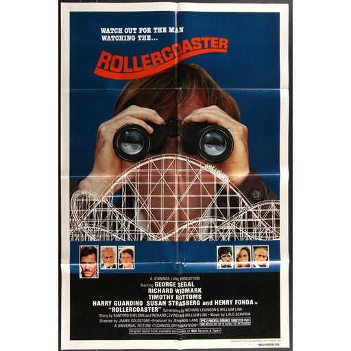Rollercoaster (1977) Original Movie Poster 27x41