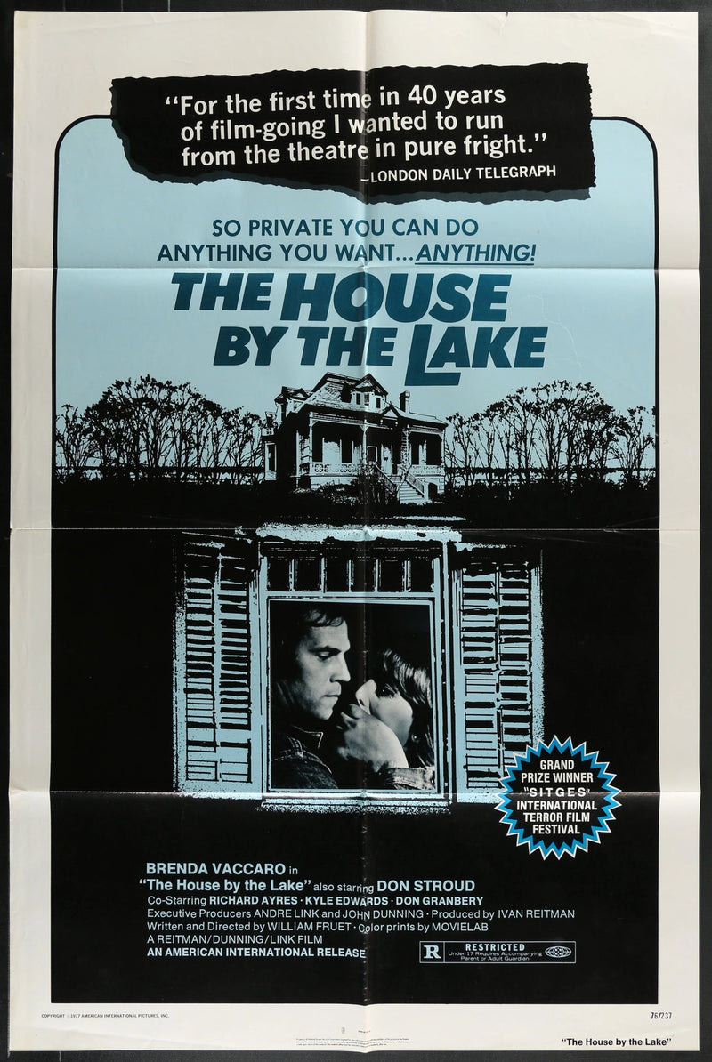 The House by the Lake (1977) Original Movie Poster Folded 27x41
