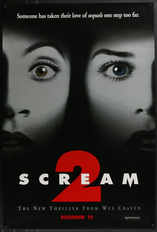 Scream 2 (1997) Original Movie Poster Rolled 27x40