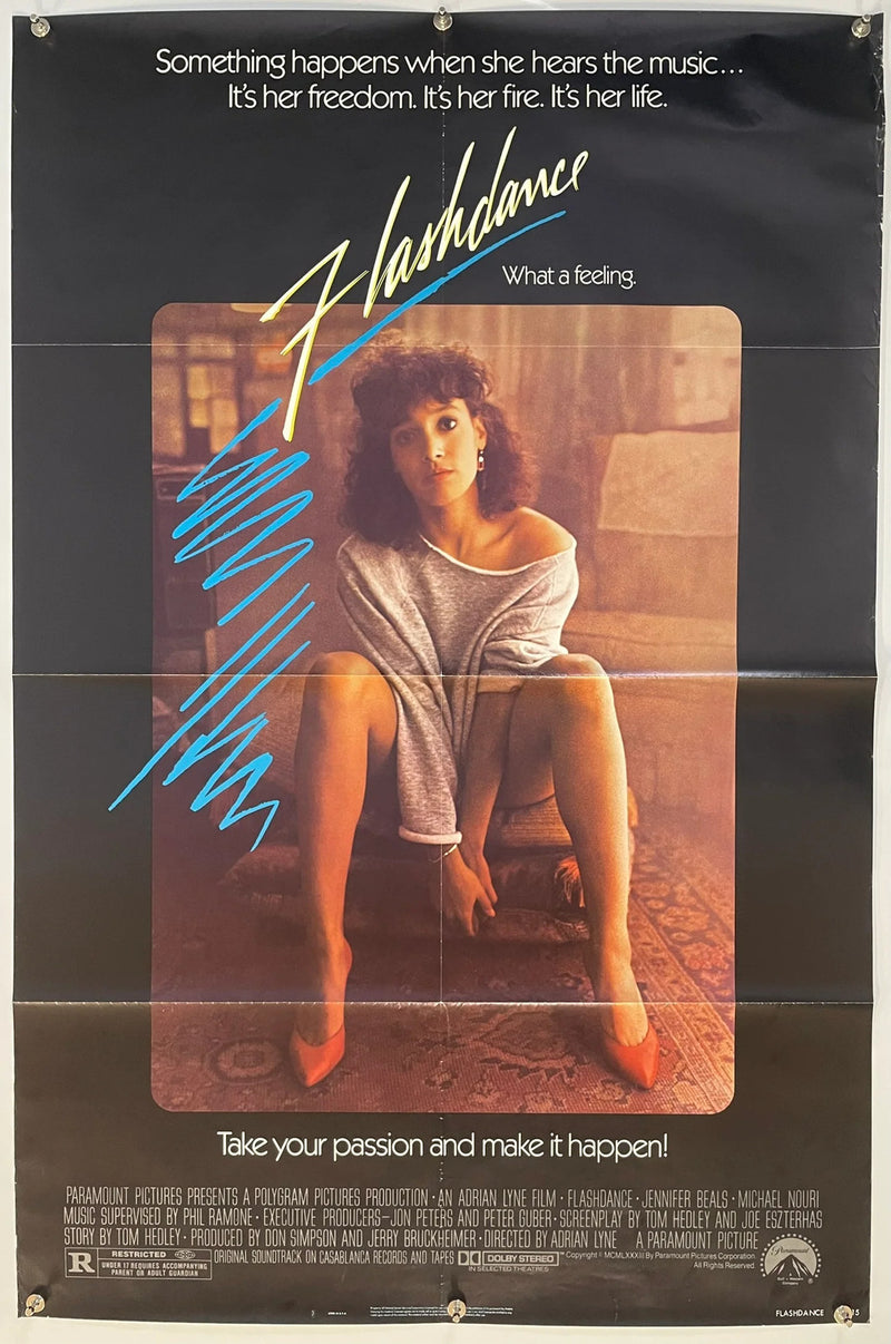 Flashdance (1983) Original Movie Poster 27x41