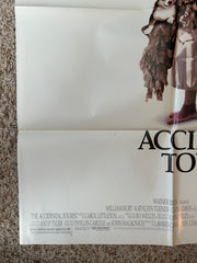 The Accidental Tourist (1988) Original Movie Poster One-Sheet Folded 27x41 BP36