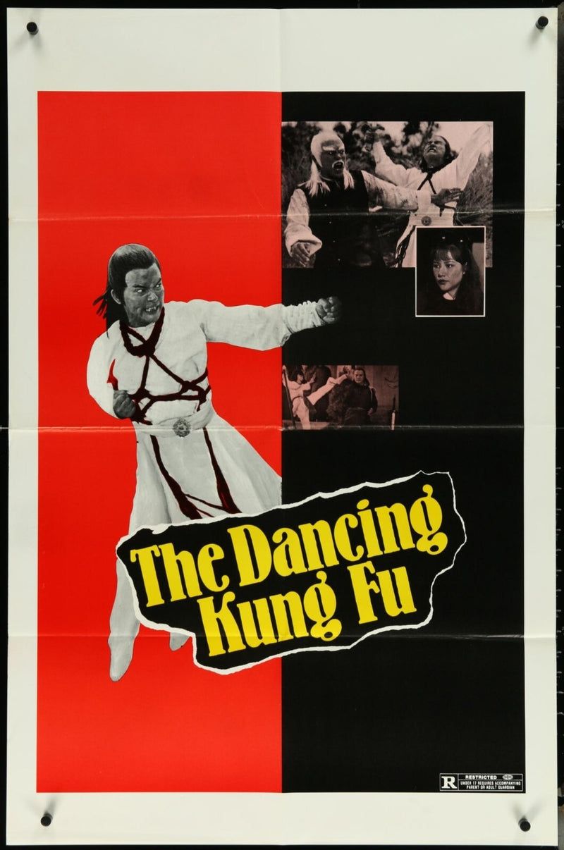 The Dancing Kung Fu (1979) Original Movie Poster Folded 27x41