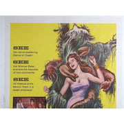 The Woman Eater (1959) Original Vintage Linenbacked One-Sheet Movie Poster