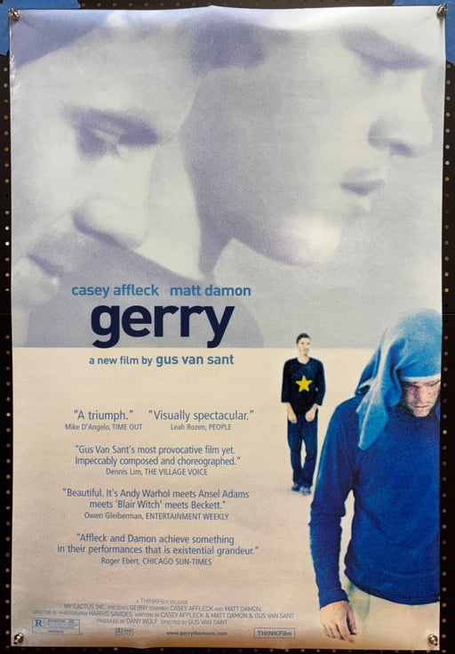 gerry (2002) Double-Sided, Original Rolled Poster (27x40)