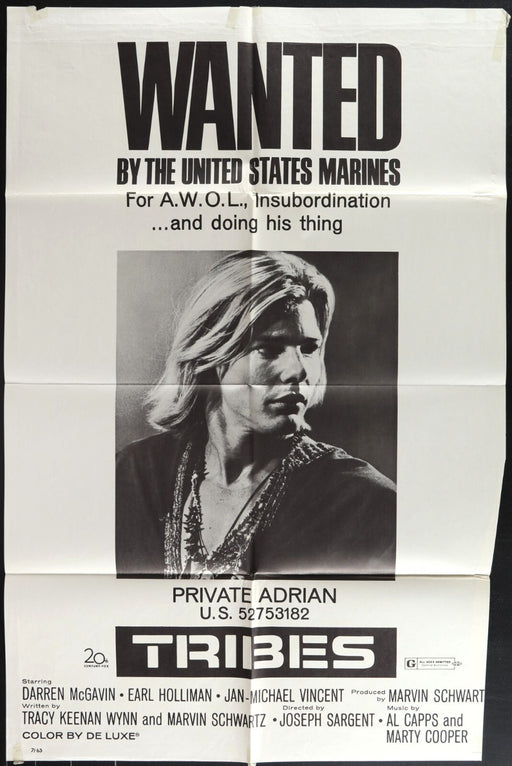 The Tribe (1970) Original Movie Poster Folded 27x41
