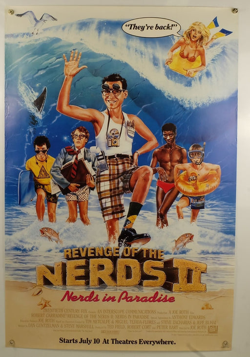 Revenge of the Nerds 2 (1984) Original Movie Poster Folded 27x40
