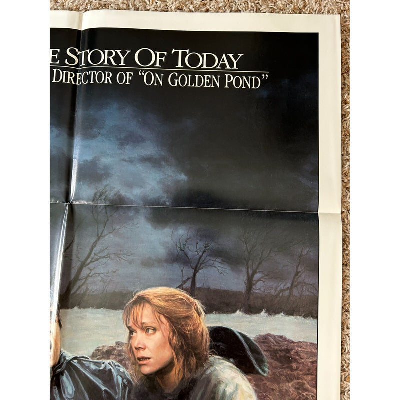 The River (1984) Original Movie Poster One-Sheet 27x41 Folded VF Cond BP110