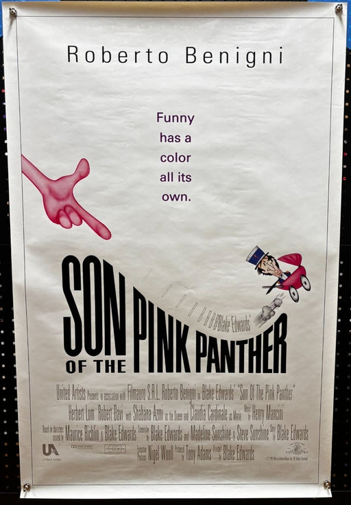 Son of Pink Panther (1993) Double-Sided, Original Rolled Poster 27x40