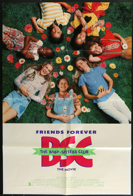 The Baby-Sitters Club (1995) Original Movie Poster Folded 27x40