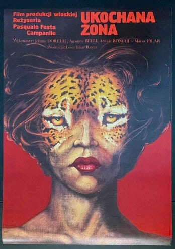 Ukochana żona (1979) Original Polish Movie Poster 26x37