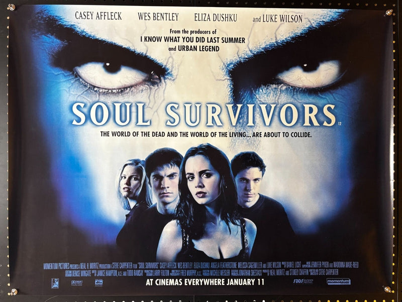 Soul Survivors (2001) Original Movie Poster UK Quad