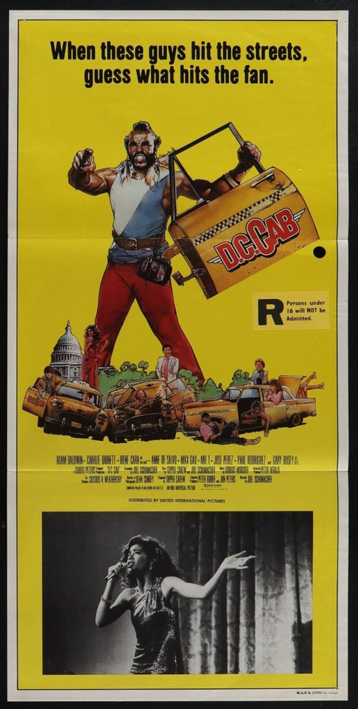 D.C. Cab (1983) Original Australian Daybill Movie Poster