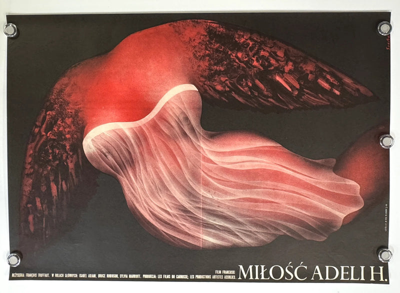 The Story of Adele H. (1975) Original Polish Movie Poster 26x38