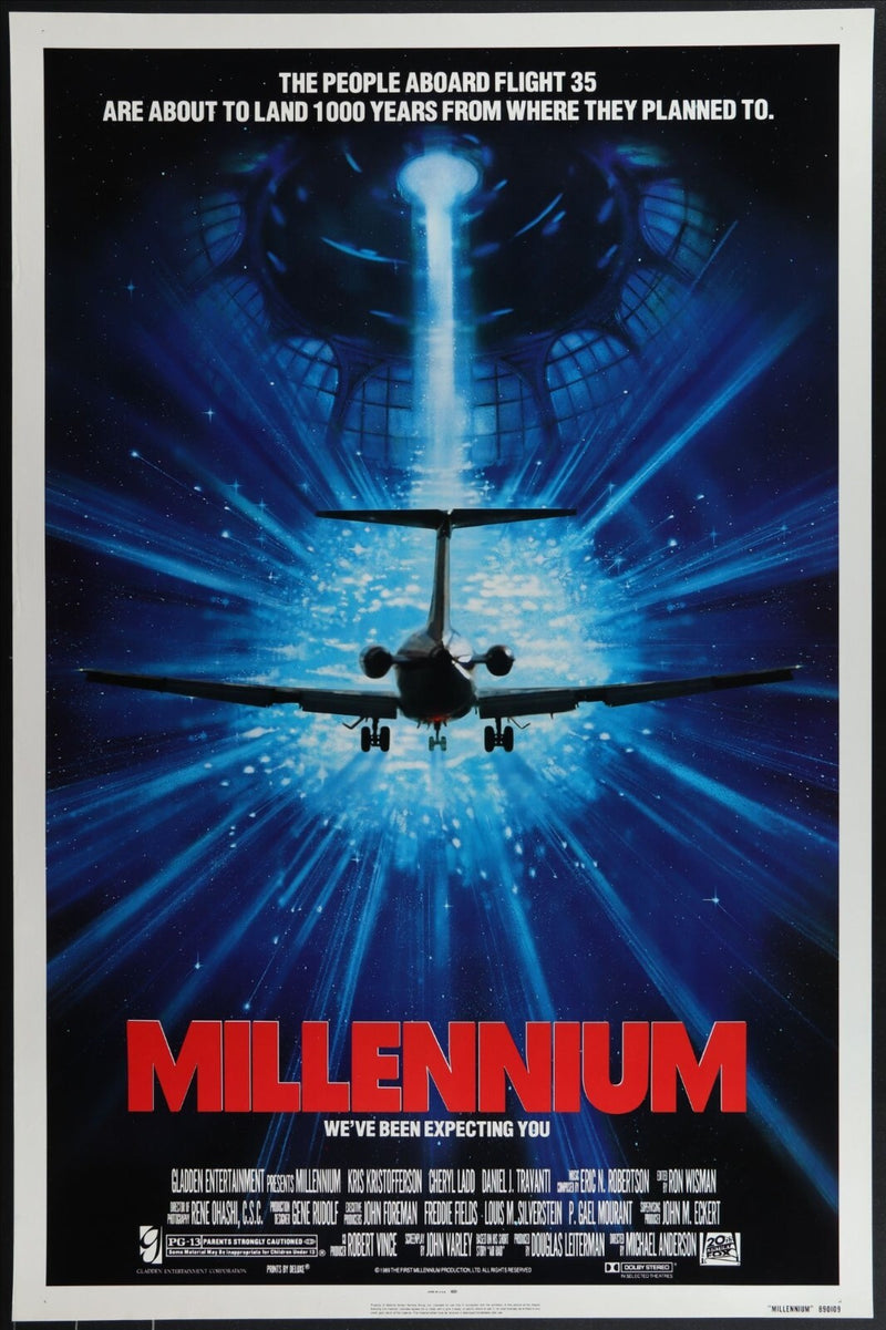 Millennium (1989) Original Movie Poster Rolled 27x40