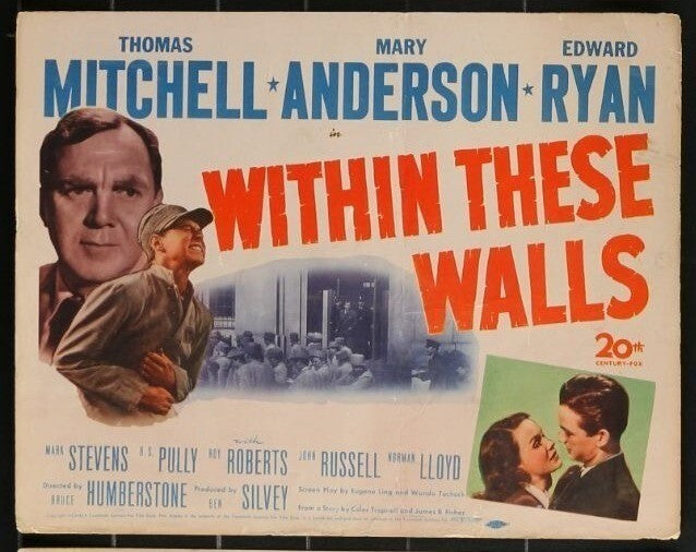 Within These Walls (1945) Original Lobby Card Movie Poster 11x14