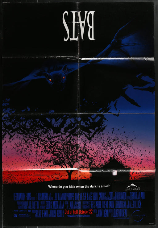 Bats (1999) Original Movie Poster Folded 27x40
