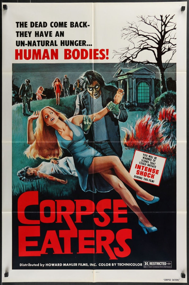 Corpse Eaters (1974) Original Movie Poster 27x41