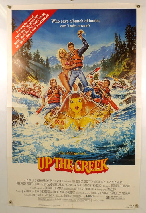 Up the Creek (1984) Original Movie Poster Folded 27x41