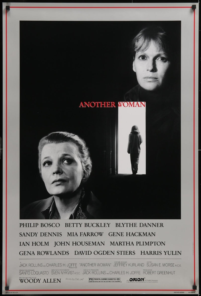 Another Woman (1988) Original Movie Poster Rolled 27x41