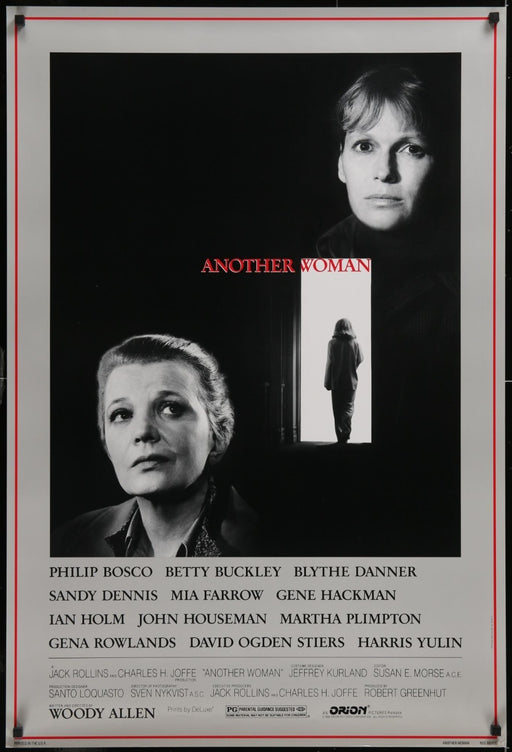 Another Woman (1988) Original Movie Poster Rolled 27x41
