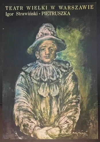 Pietruszka (1972) Original Polish Ballet Poster 26x38