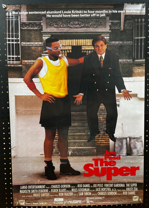 The Super (1991) Original Rolled Poster 27x40