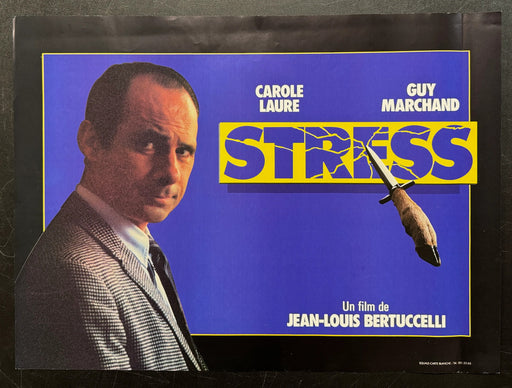 Stress (1984) French Poster Rolled 15.75x22.75