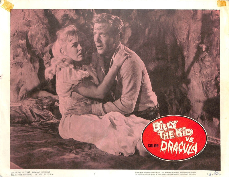 Billy the Kid vs. Dracula (1966) Lobby Card #1 11X14