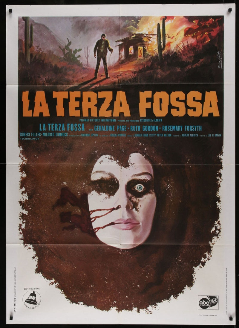 What Ever Happened to Aunt Alice? (1969) Original Italian 1P Movie Poster 39x55