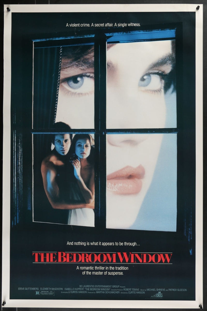The Bedroom Window (1987) Original Single-sided Movie Poster Rolled 27x40
