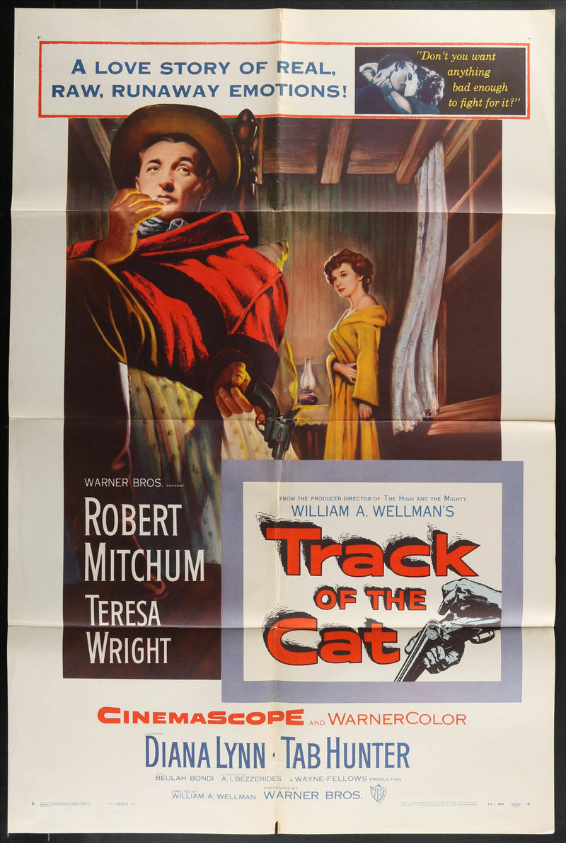 Track of the Cat (1954) Original Movie Poster Folded 27x41