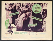 Black Orpheus (1959) Original Lobby Card Movie Poster Set of 4 11x14