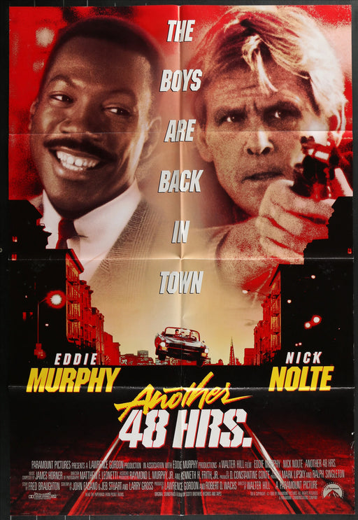 Another 48 Hrs. (1990) Original Movie Poster Folded 27x40