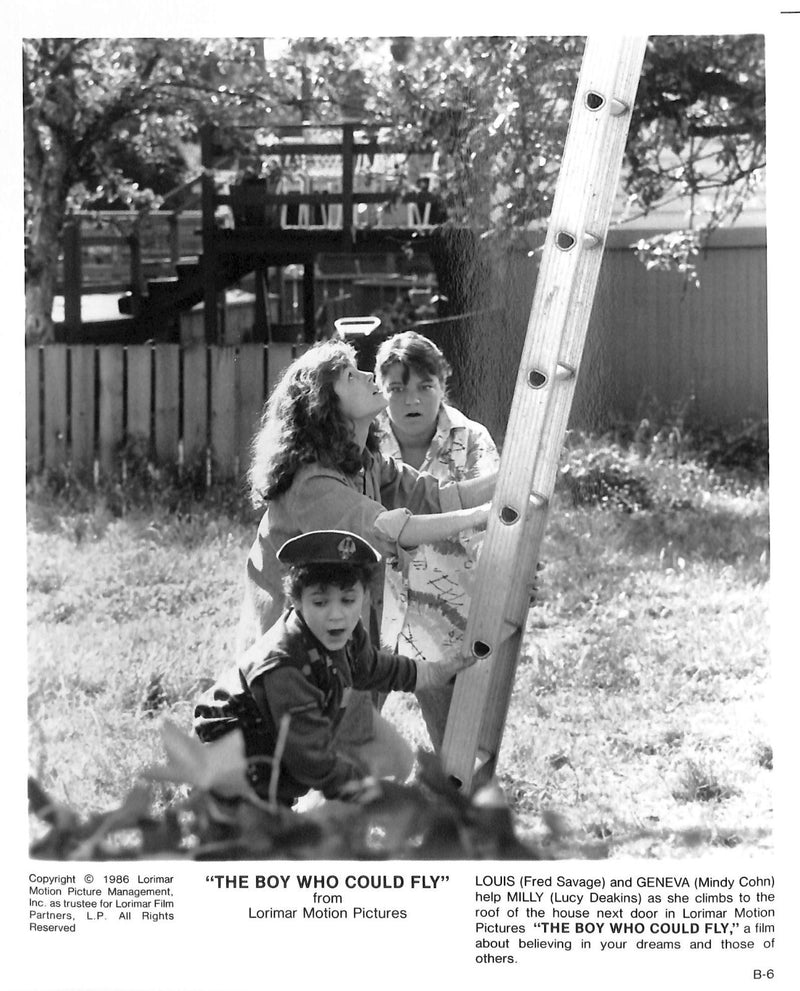 The Boy Who Could Fly Movie Still Full Set 8x10