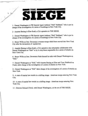 The Siege (1998) Movie Still Full Set with 35mm Color Slides 8x10