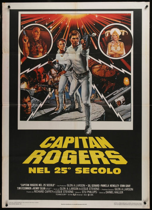 Buck Rogers in the 25th Century (1979) Original Italian 1P Movie Poster 39x55